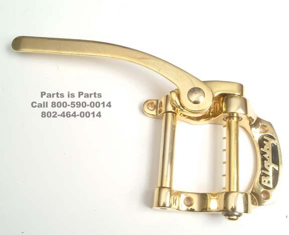 Bigsby B5 Vibrato Tailpiece, Gold | Parts Is Parts - Guitar Parts