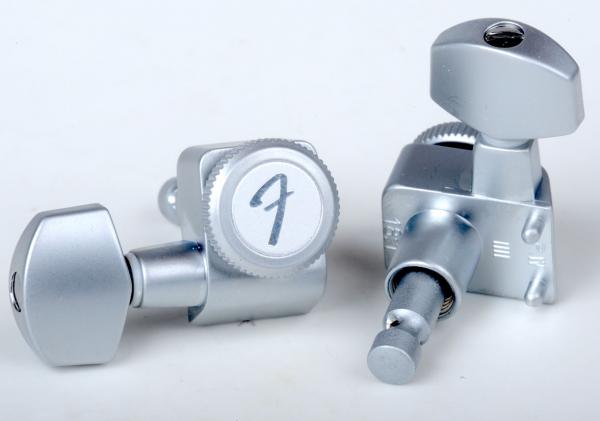 Fender Locking Tuners, Brushed Chrome, 0990818000 | Parts Is Parts