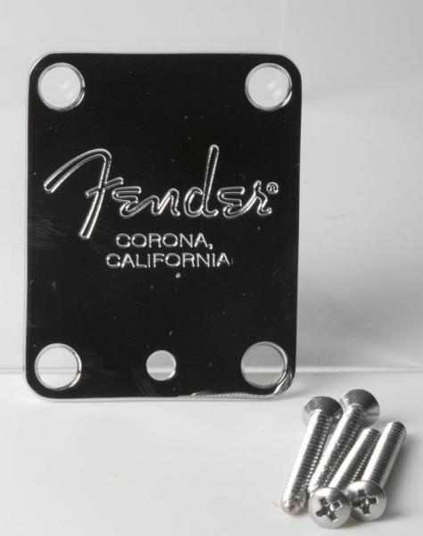 black fender neck plate