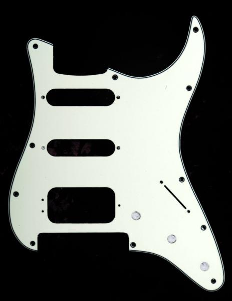 stratocaster floyd rose pickguard